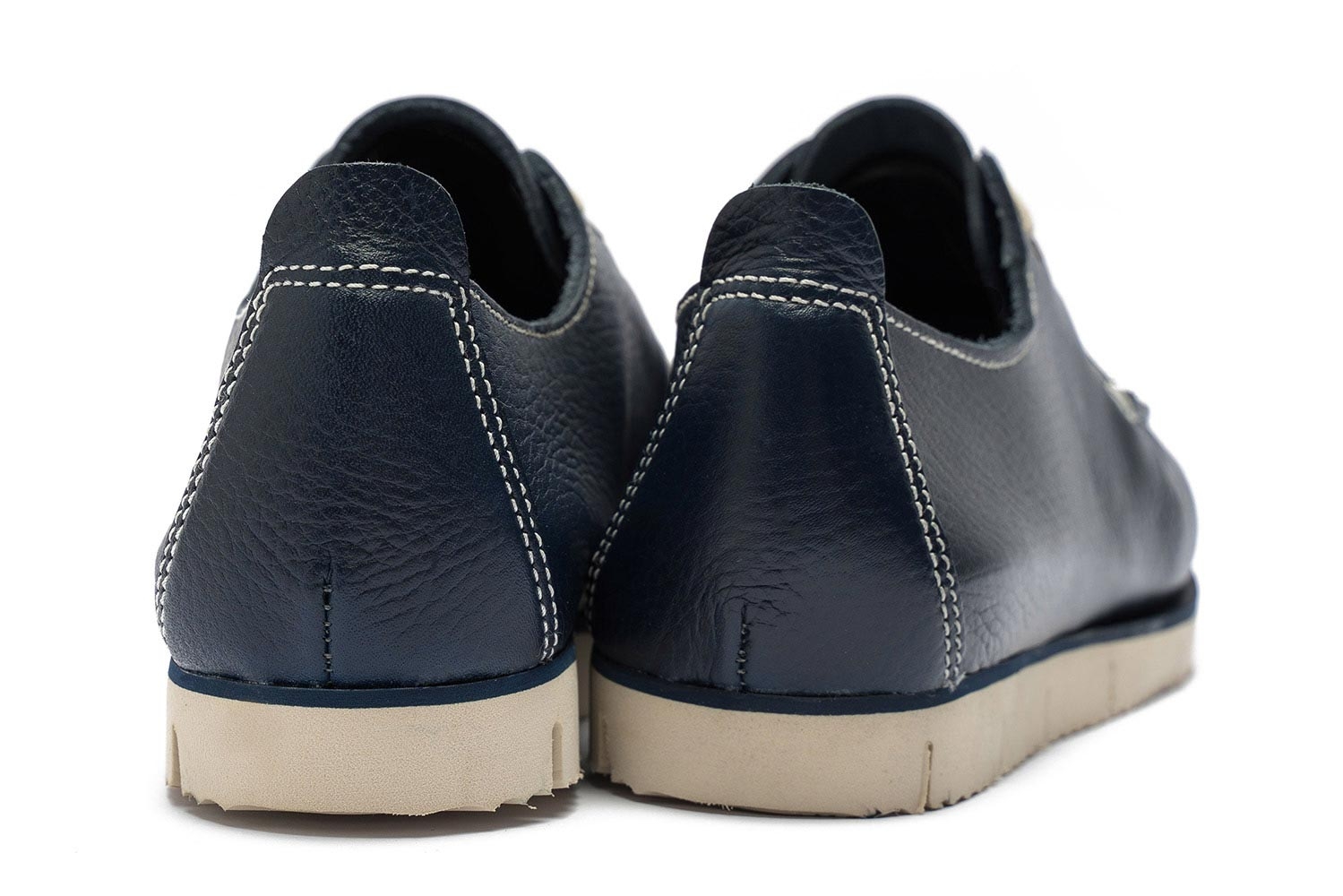 Boat shoes bleumarin piele naturala 2
