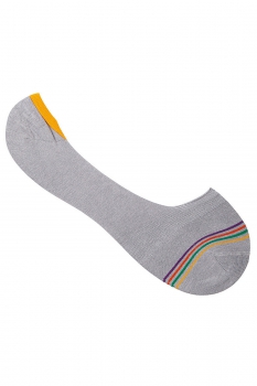 Sosete gri pentru mocasini