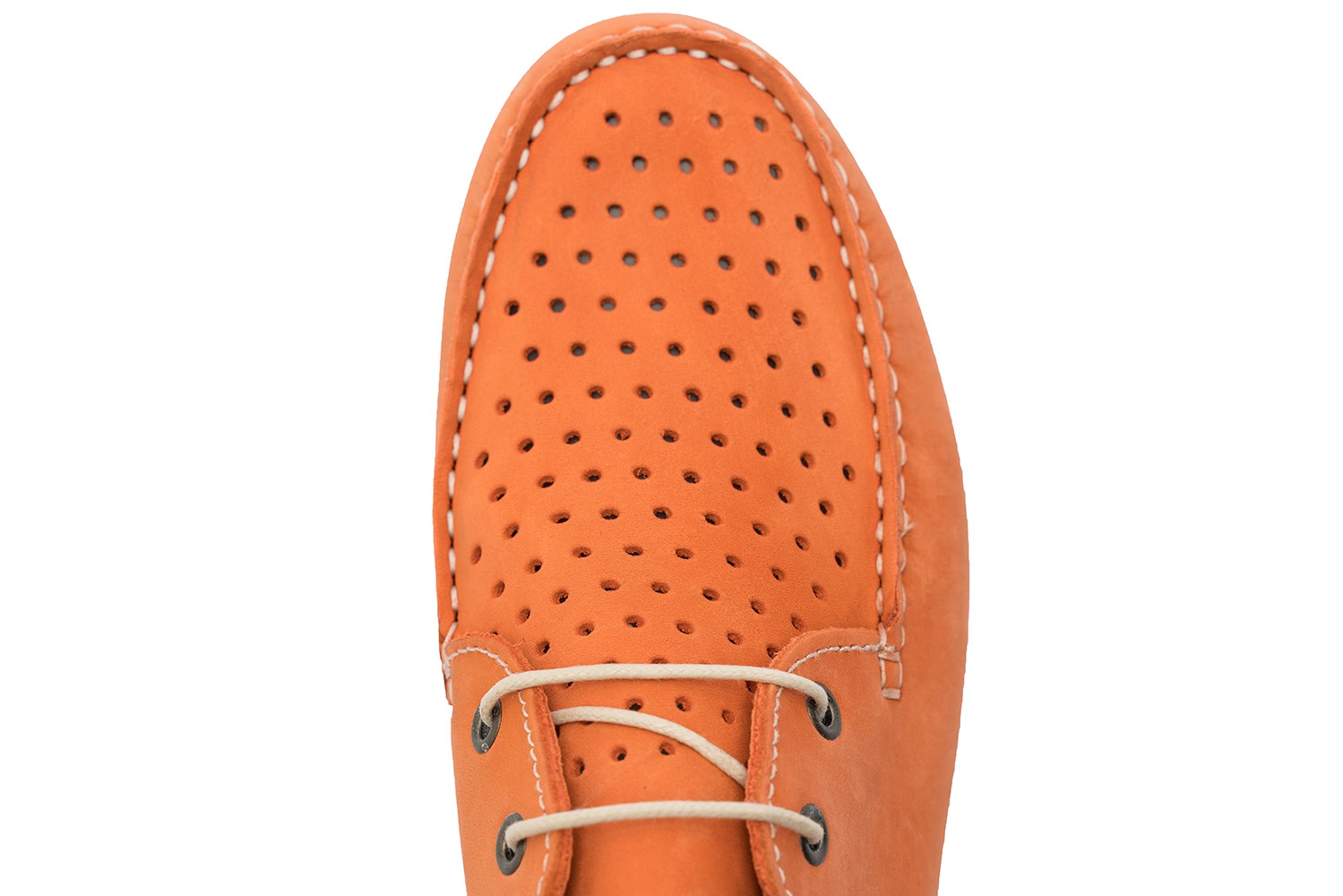 Pantofi Oranj Piele nabuc 3