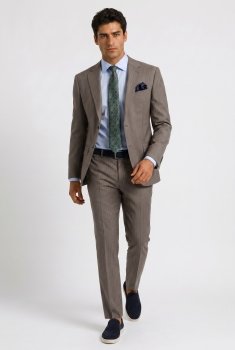 Costum slim maro in dungi