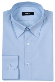 Camasa shaped bleu uni