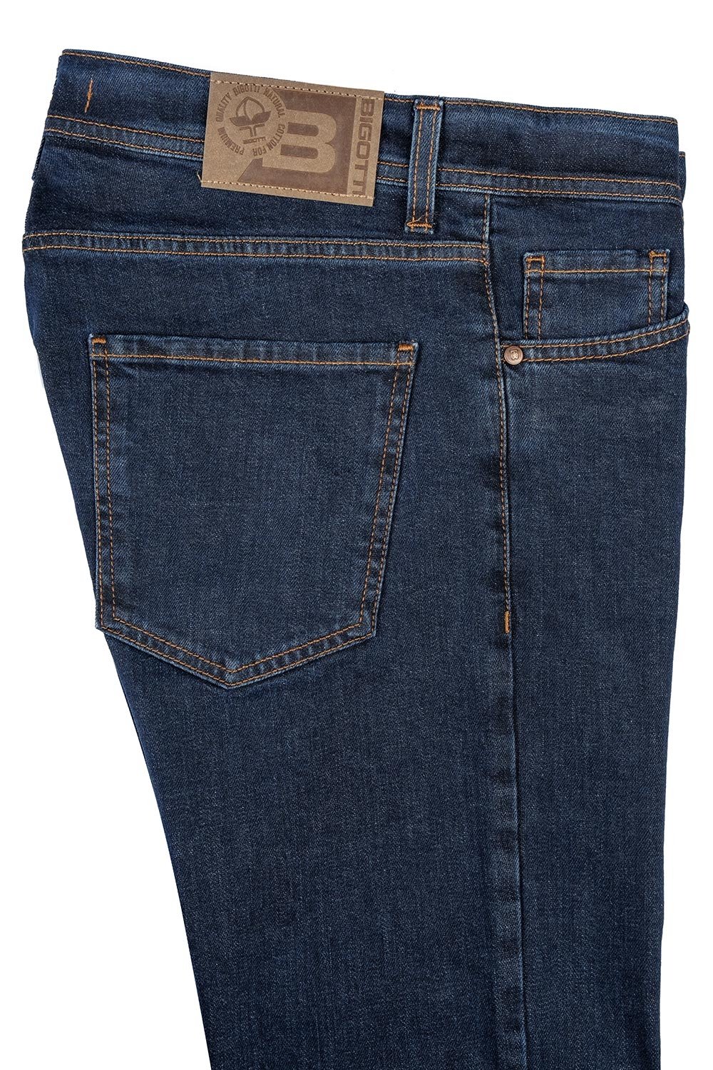 Blugi slim albasti uni 1