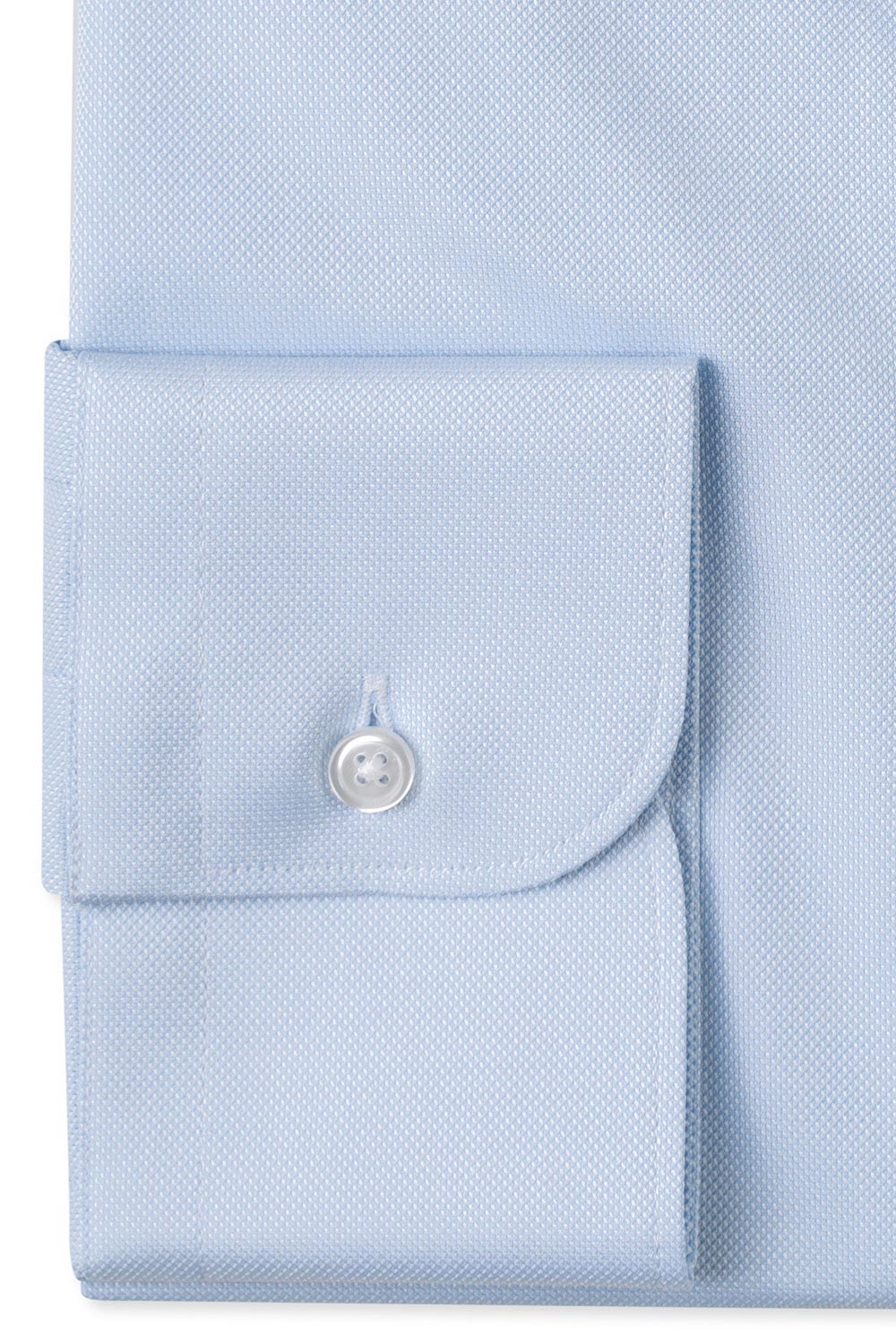 Camasa superslim bleu uni 2