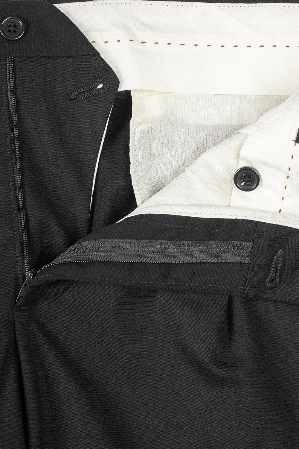 Pantaloni slim negri uni 1