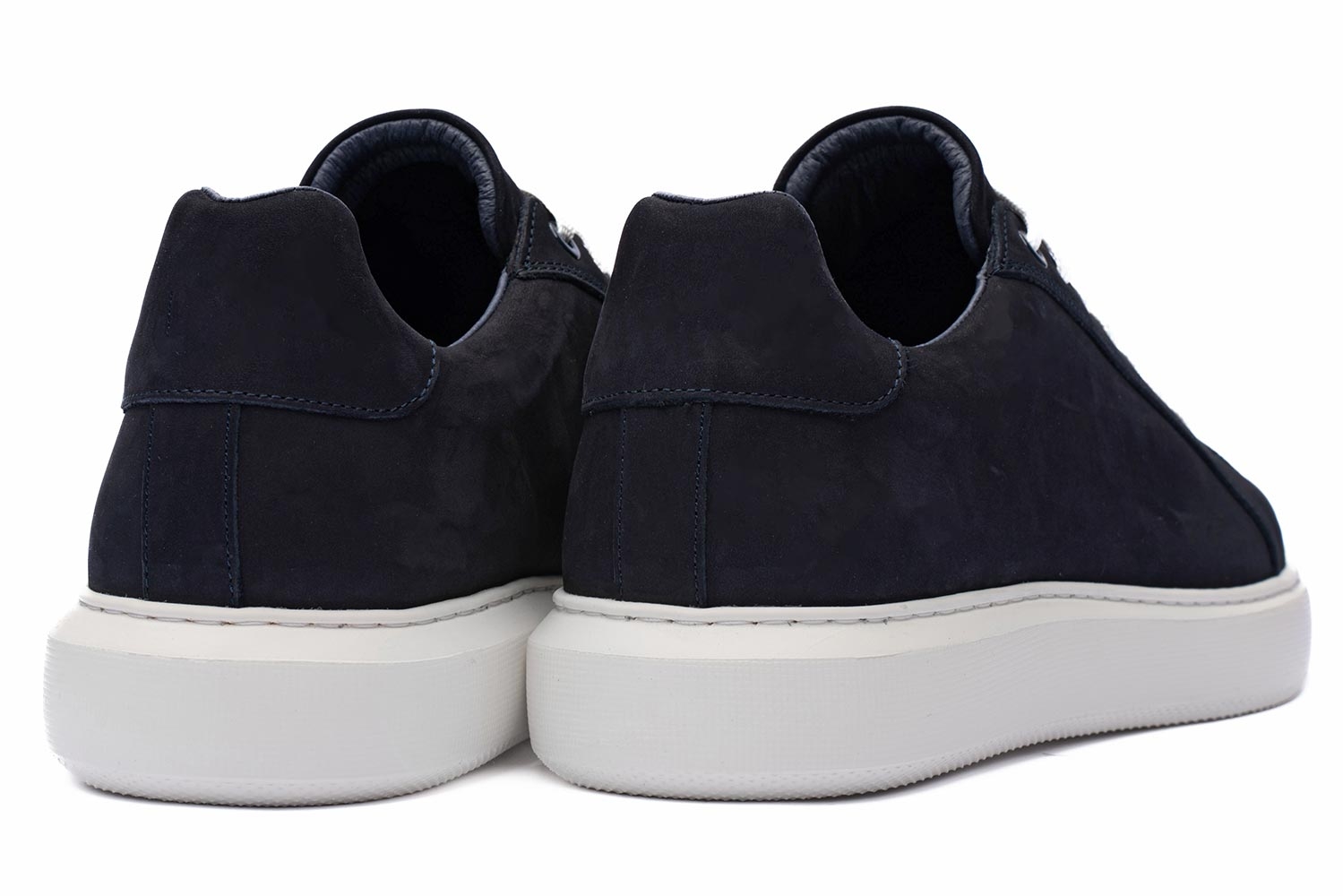 Sneakers bleumarin piele naturala 2