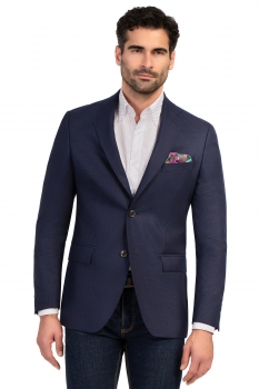 Sacou canaletto bleumarin uni