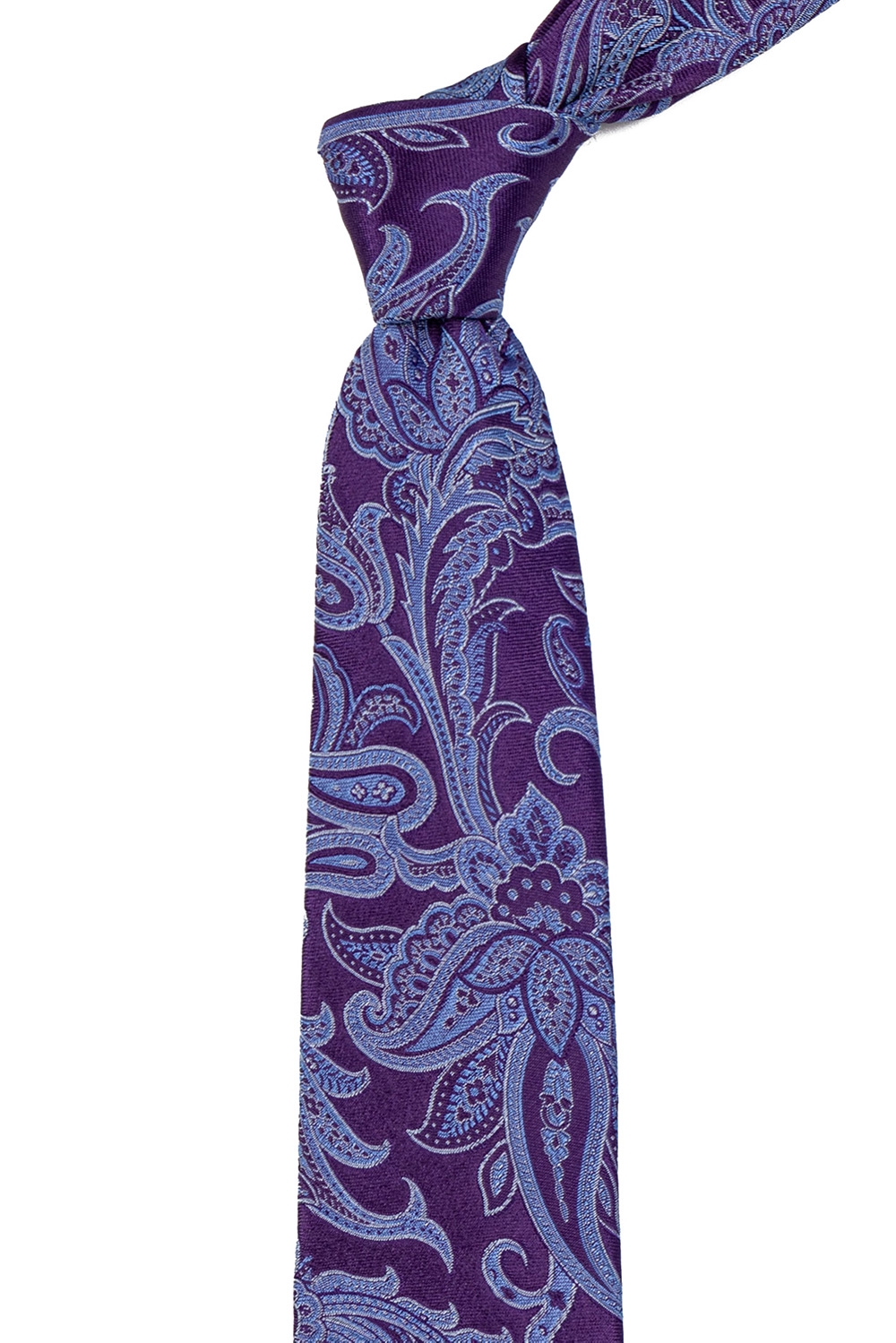 Matase tesuta lilac floral 1