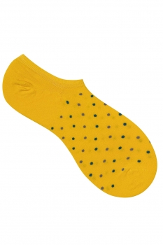 Sosete galbene pentru sneakers
