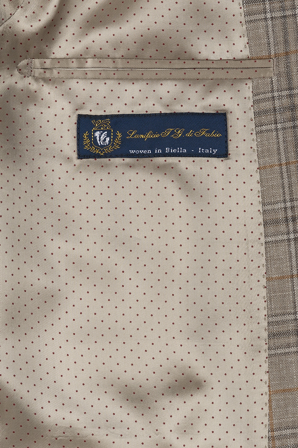 Sacou bej in carouri 1