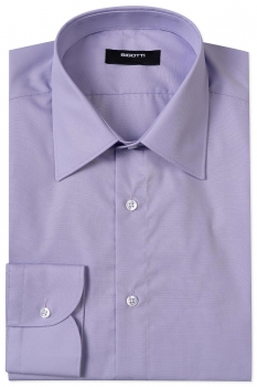 Slim body lila plain shirt