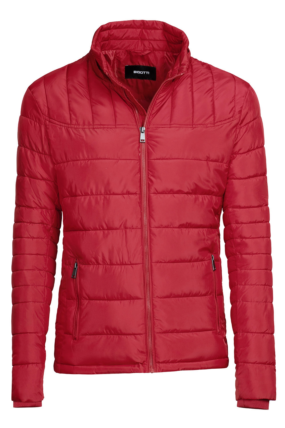 Red plain jacket 0