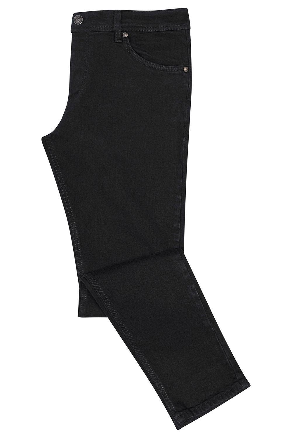 Blugi slim negri 0