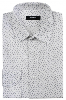 Camasa shaped alba print geometric