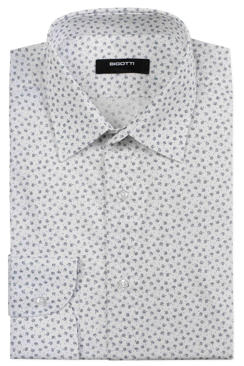 Camasa shaped alba print geometric 0