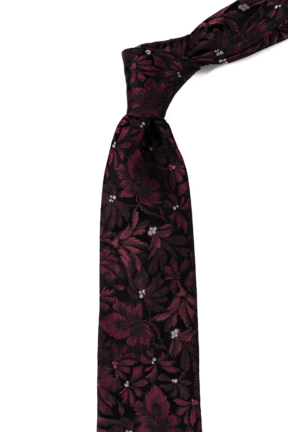 Matase tesuta purple floral 1