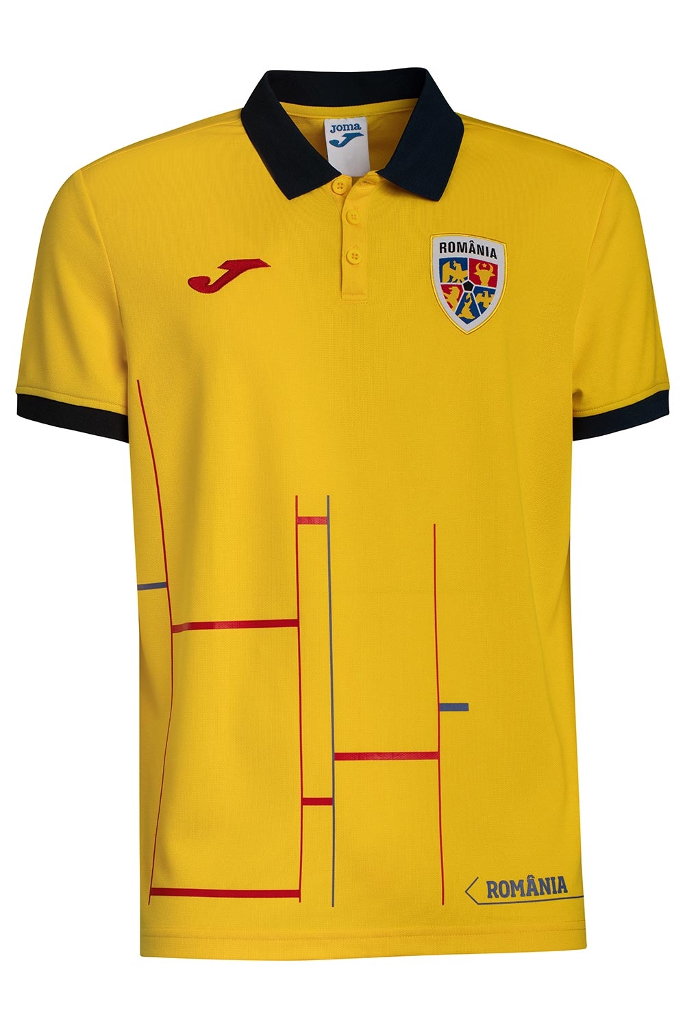 Tricou oficial de prezentare galben  0