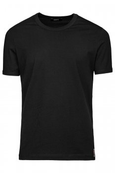 Black plain t-shirt