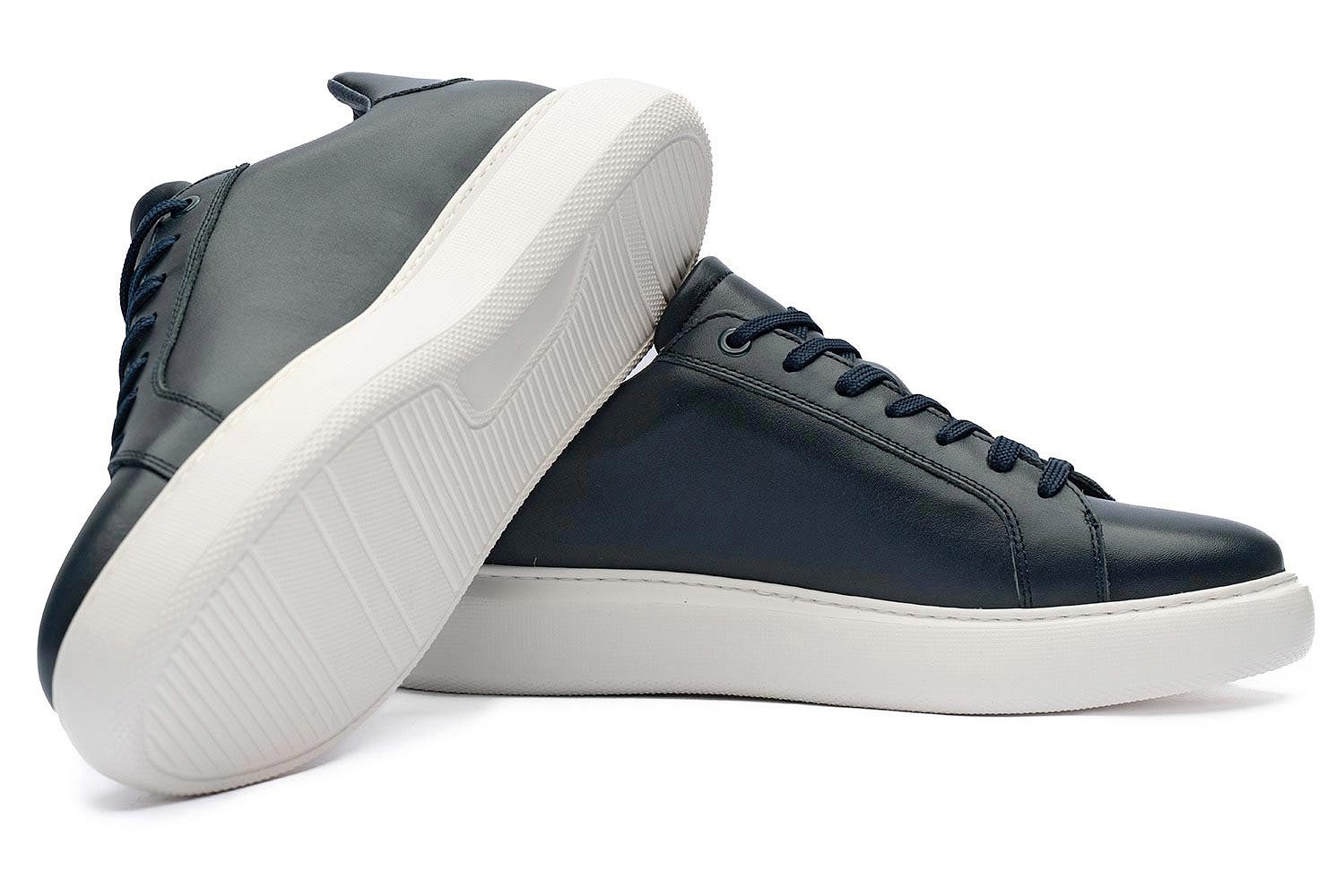 Sneakers bleumarin piele naturala 1