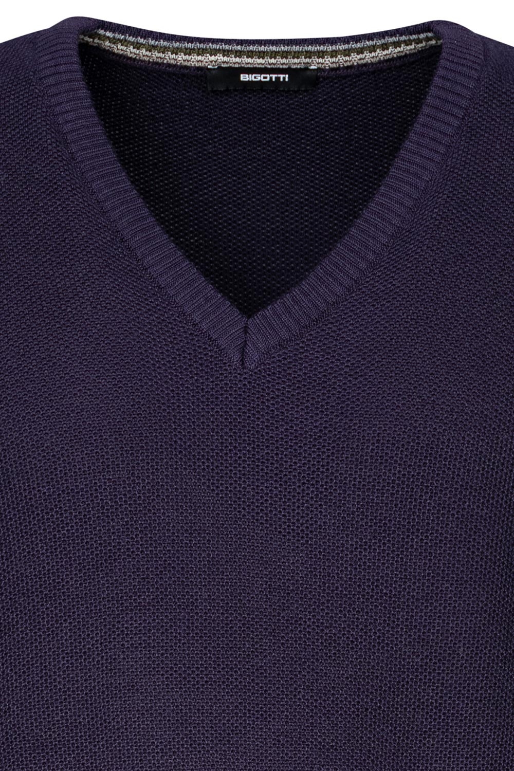 Slim body purple sweater 1