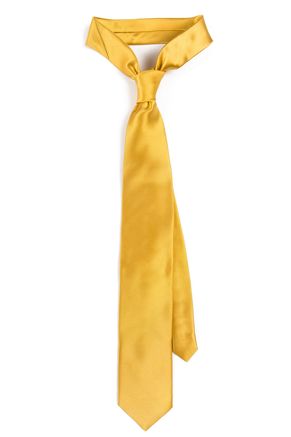 Cravata galbena uni 0