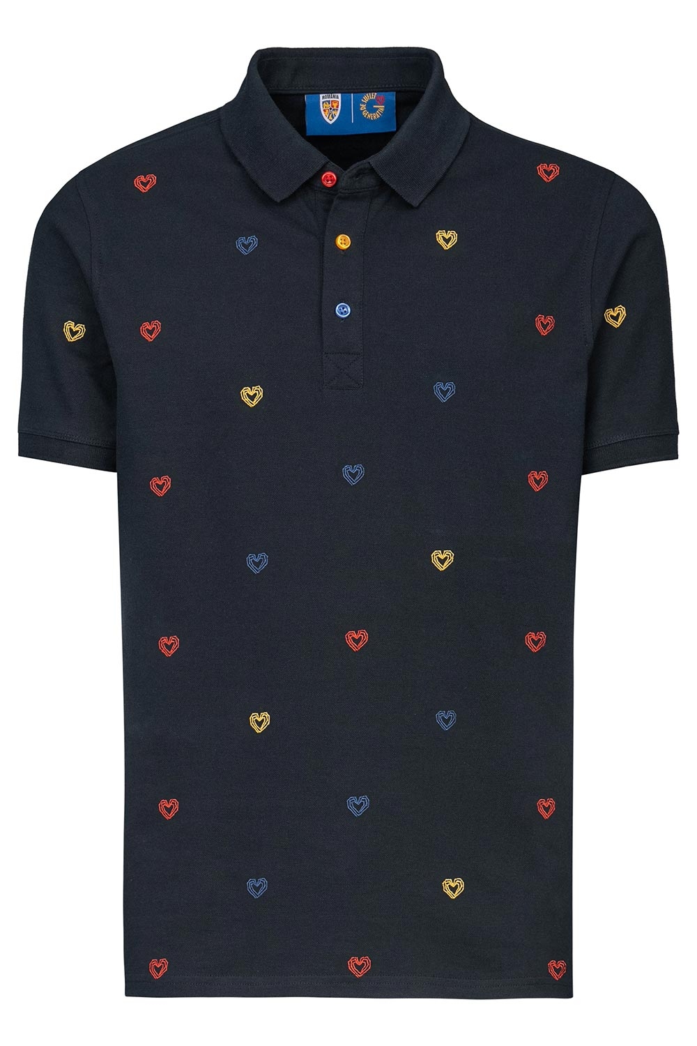 Tricou polo slim bleumarin generatia de suflet 0