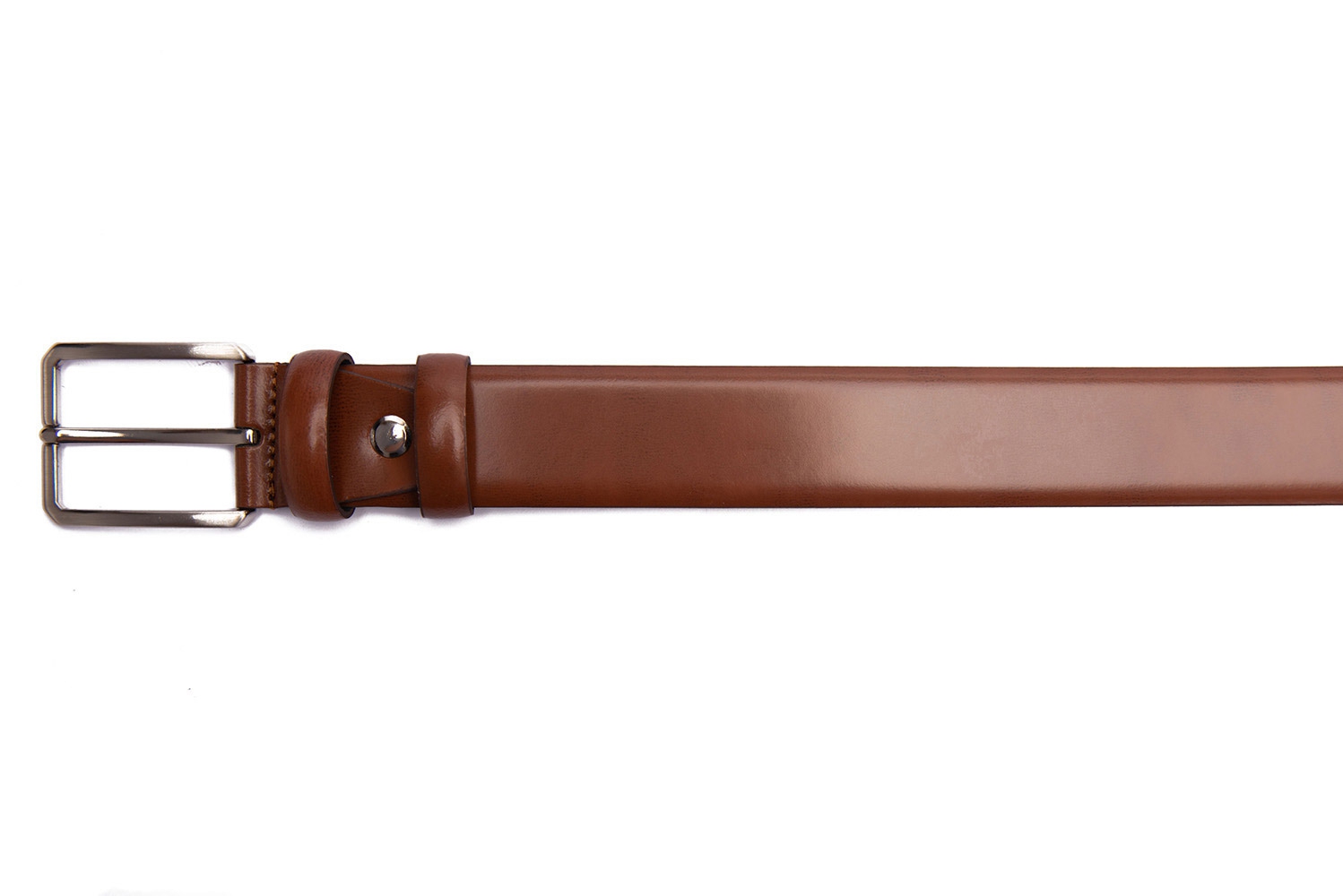 Belt brown genuine leather 1