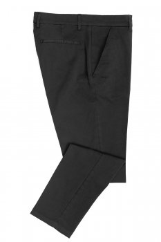 Pantaloni slim negri uni