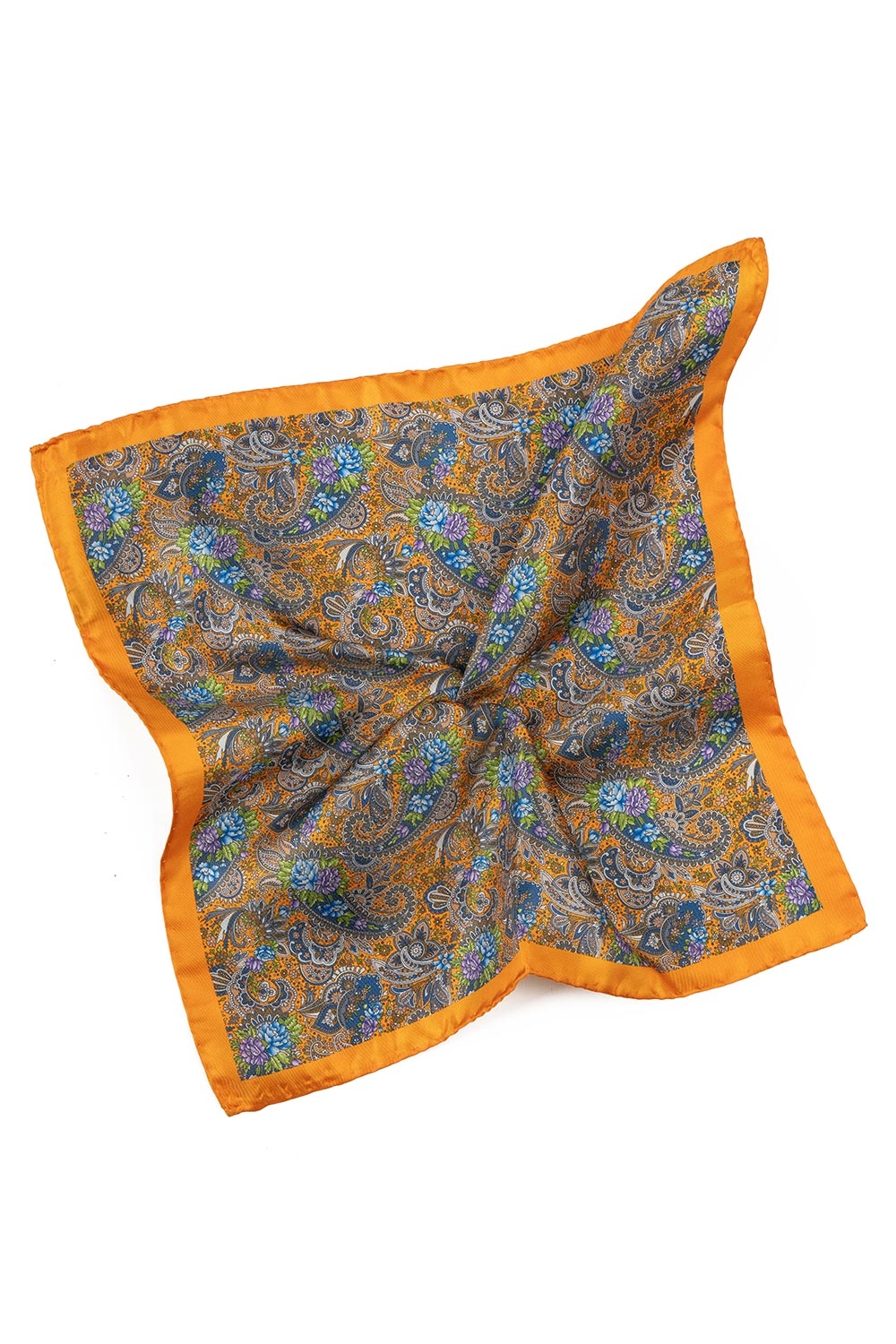 Orange pocket square 0