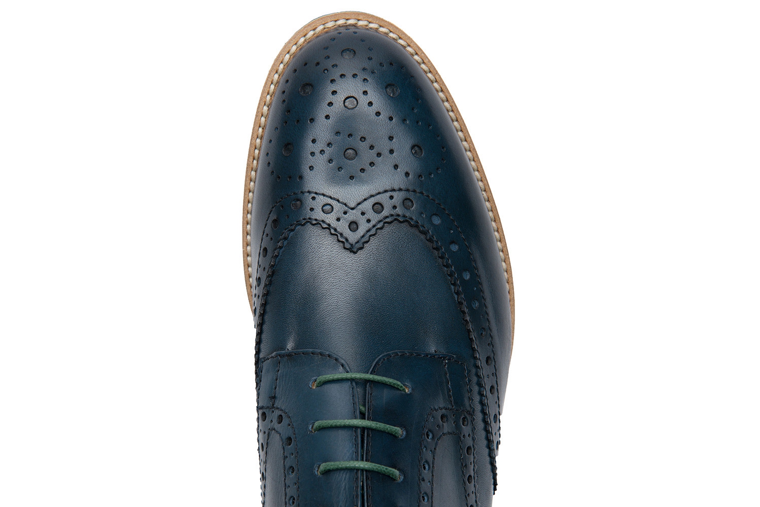 Pantofi bleumarin piele naturala 3