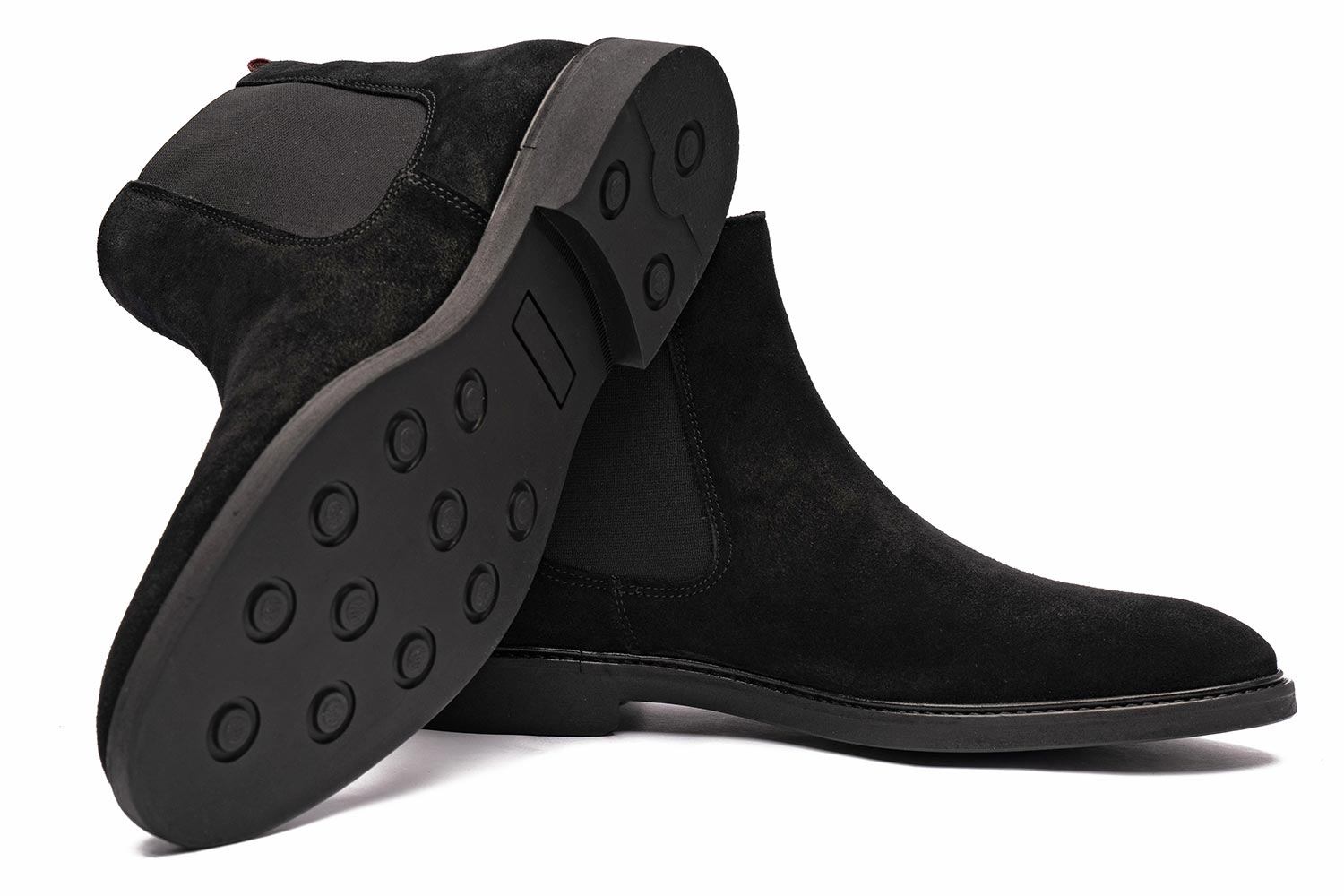 Ghete negre piele naturala 1
