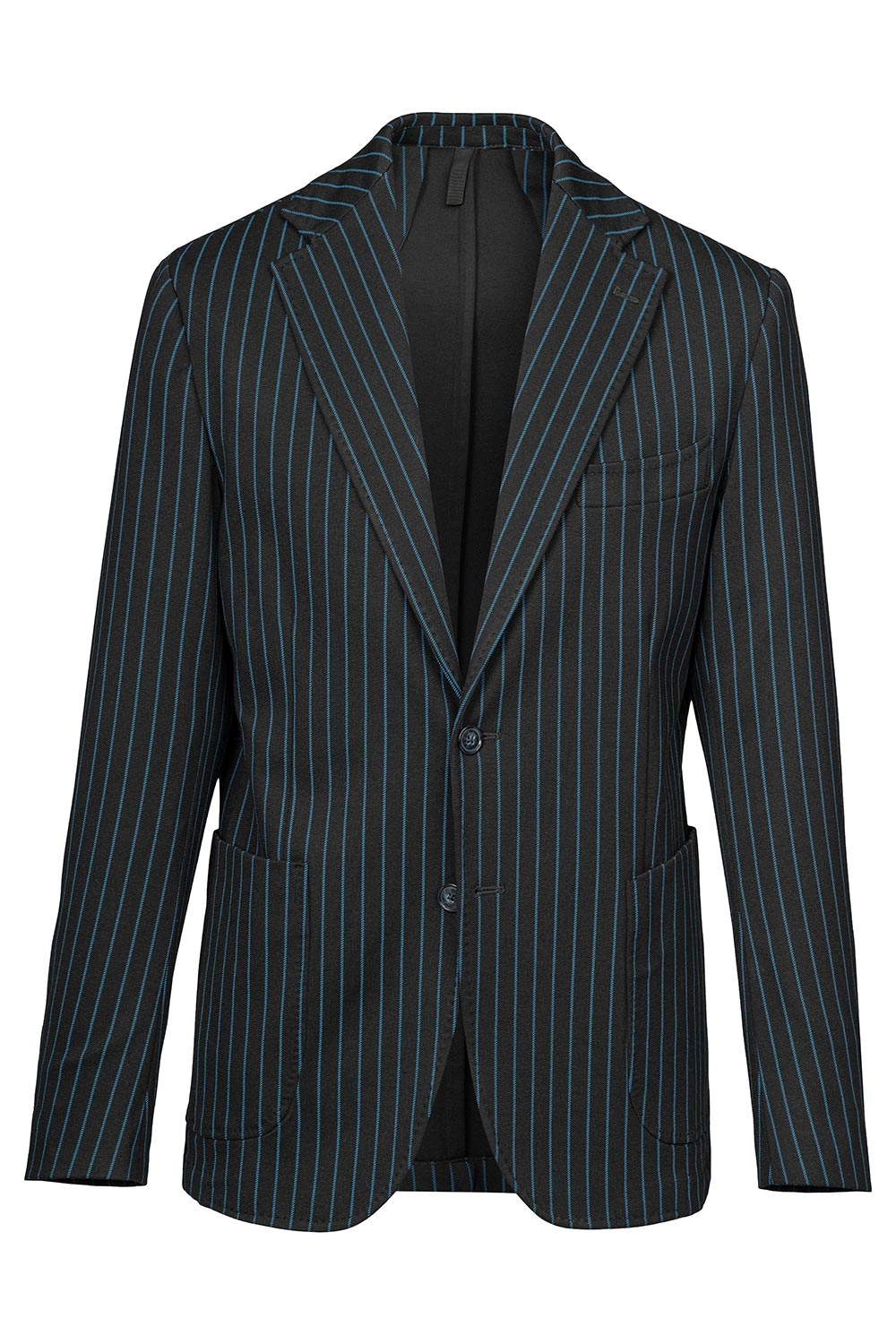 Slim body black stripe blazer 0