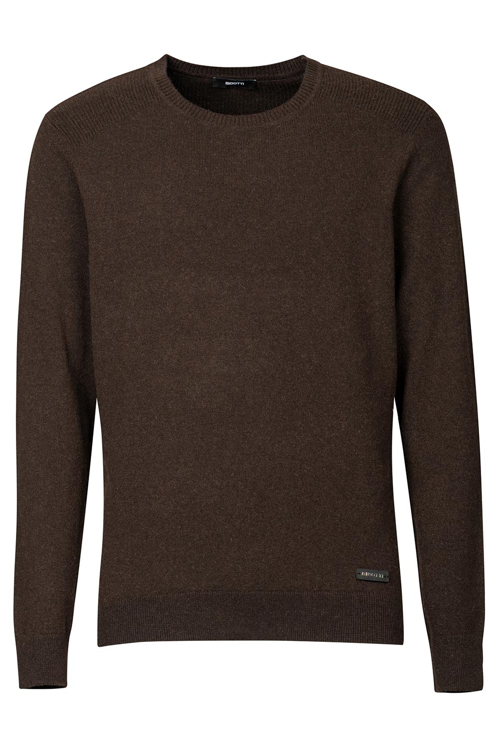 Slim body brown sweater 0