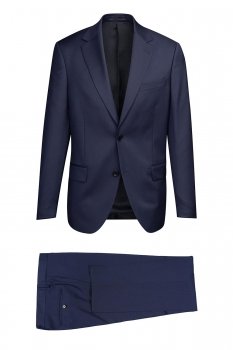 Costum superslim riccof albastru uni