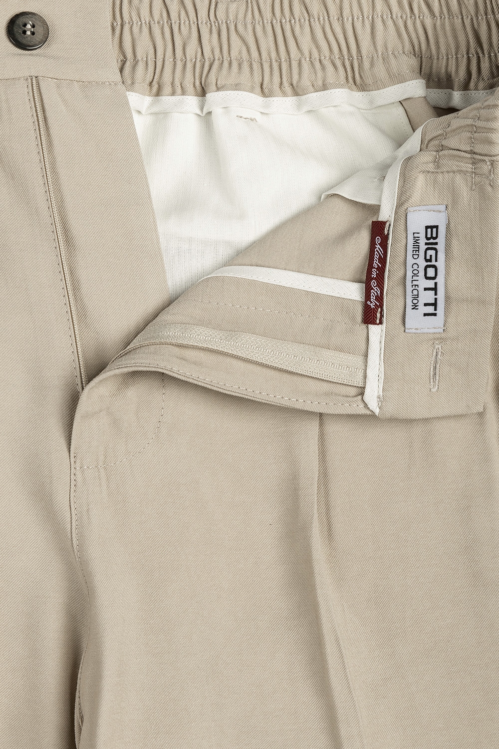 Pantaloni oversize bej uni 1