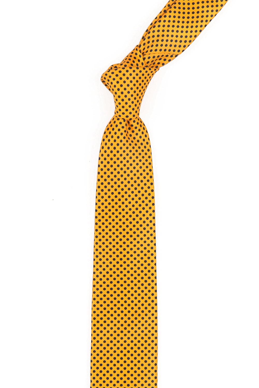 Cravata galbena print geometric 1