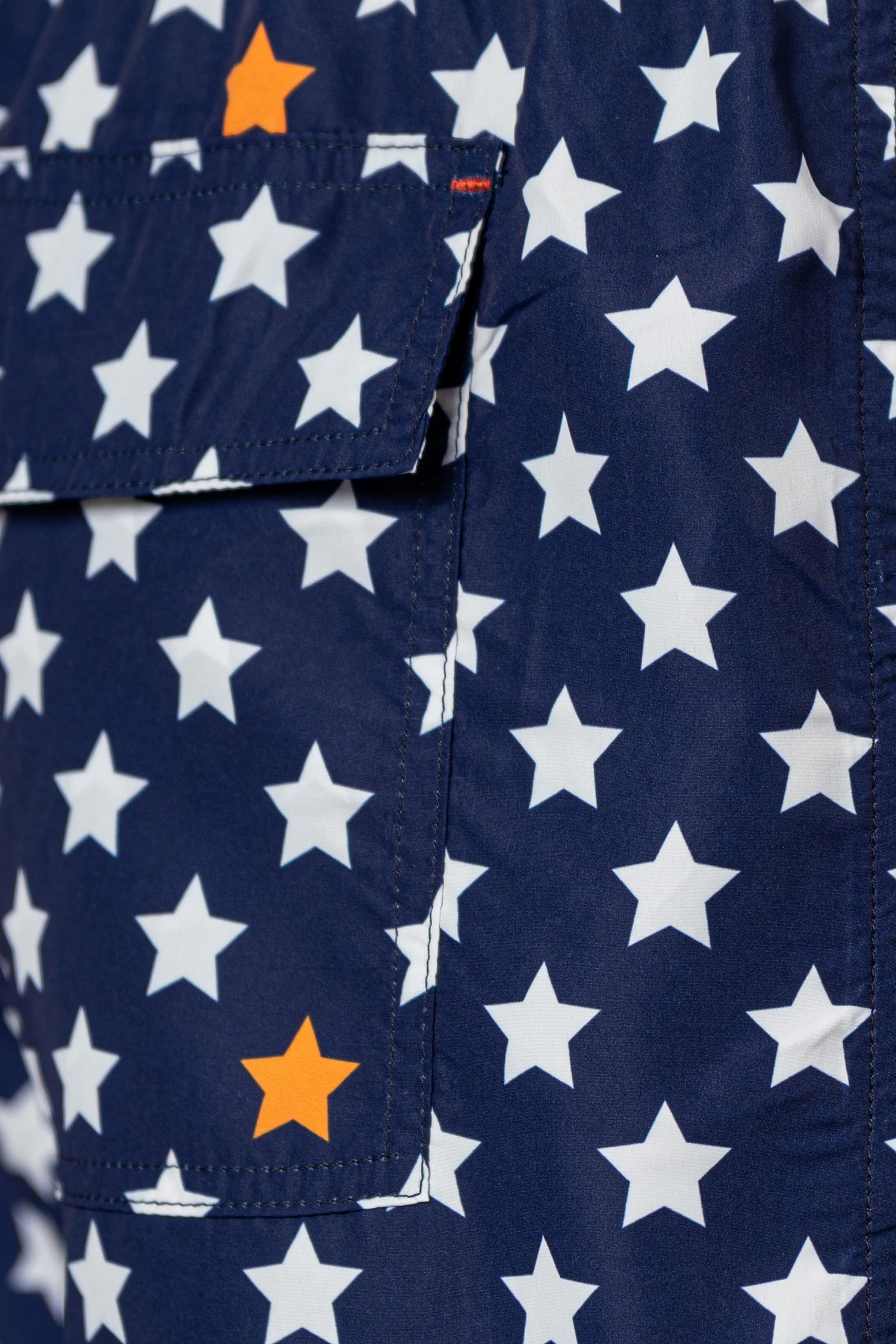 Short slim bleumarin print  1