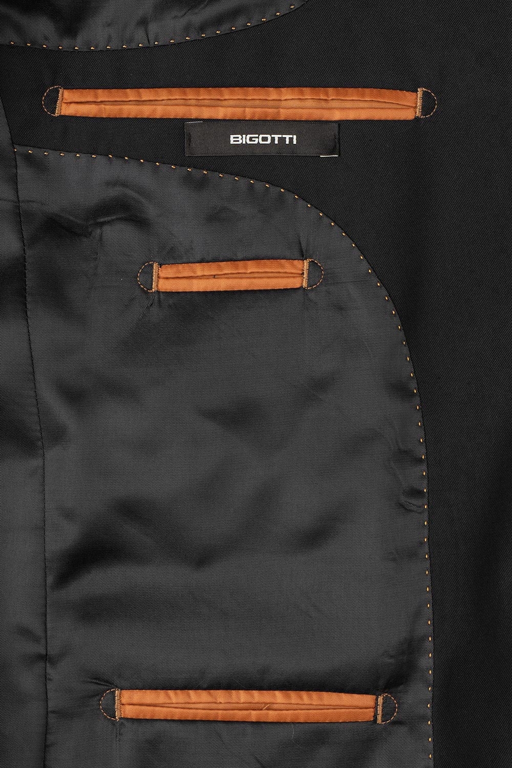 Costum slim negru uni 1