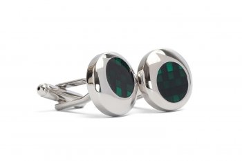 Silver cufflinks