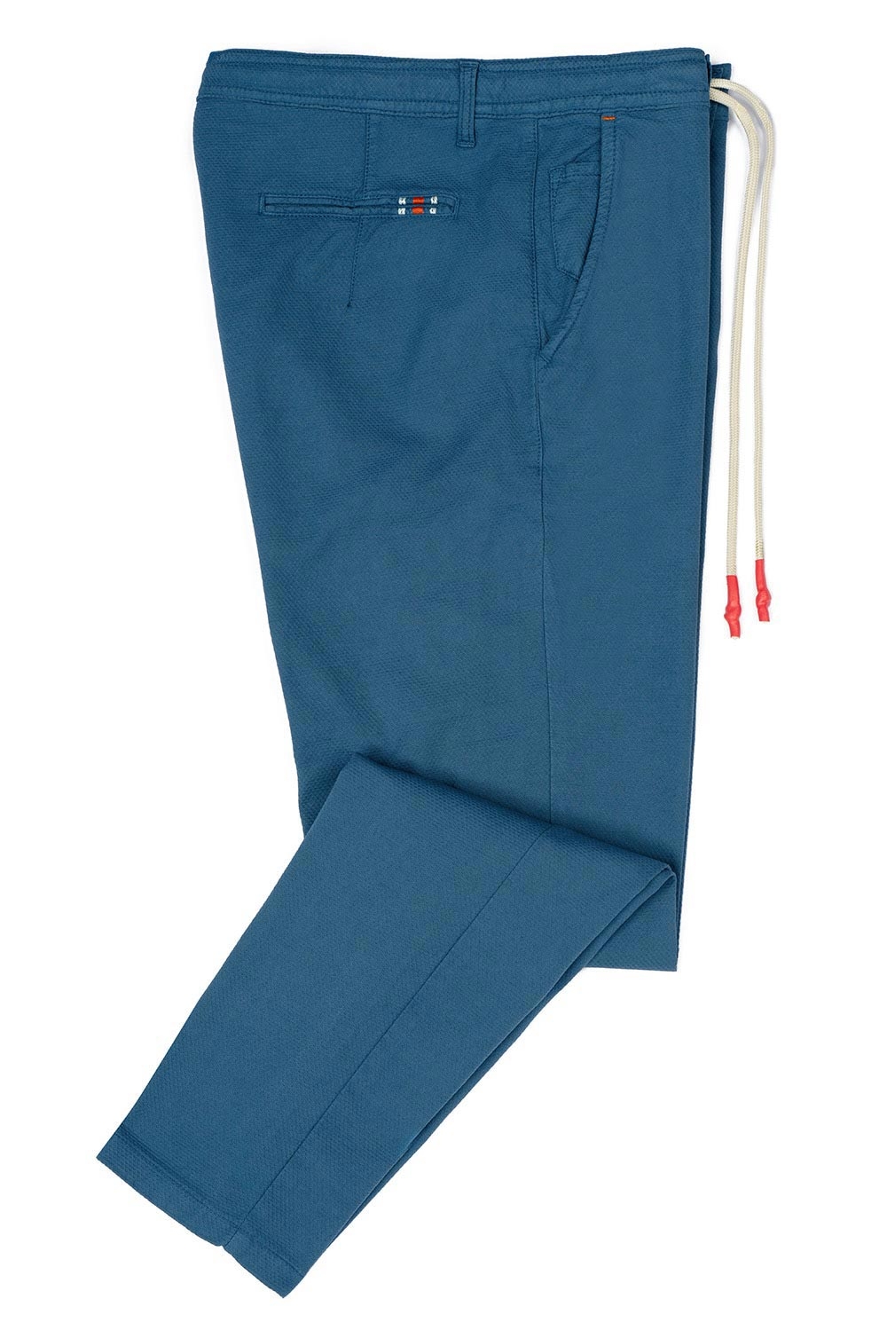 Baggy blue plain trousers 1