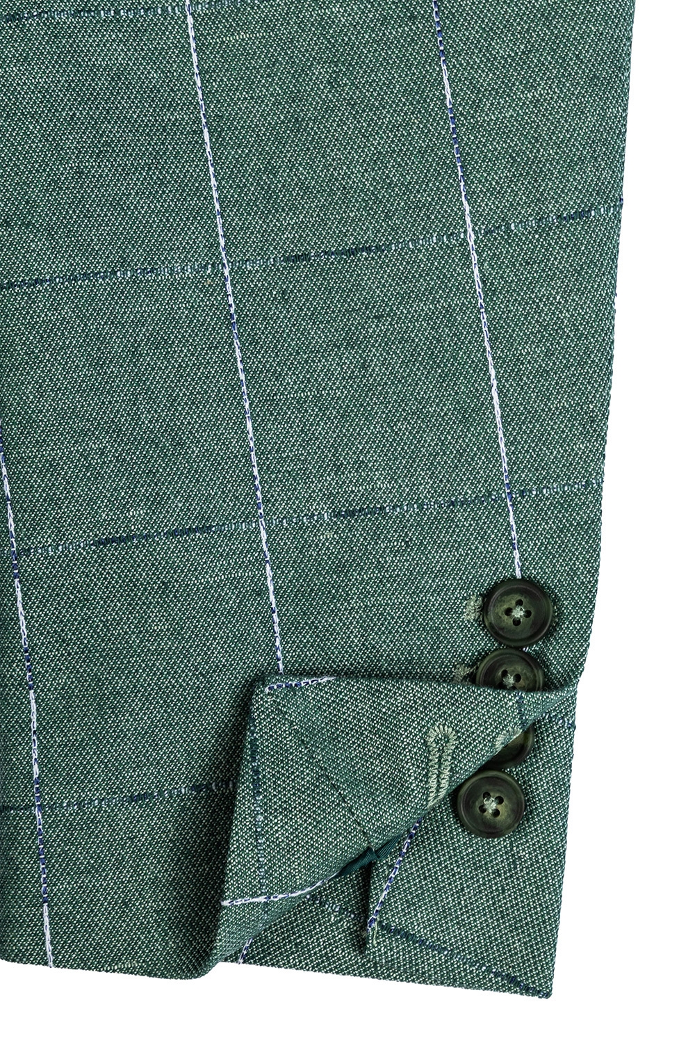 Slim body green carouri blazer 3