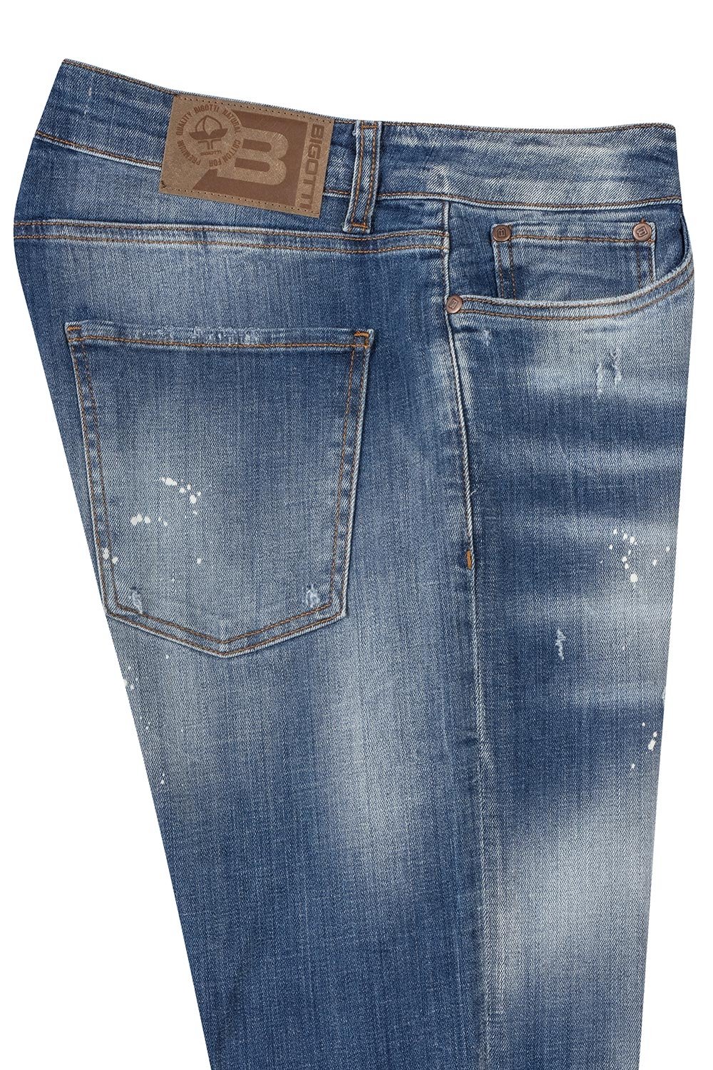 Blugi regular albastri 1