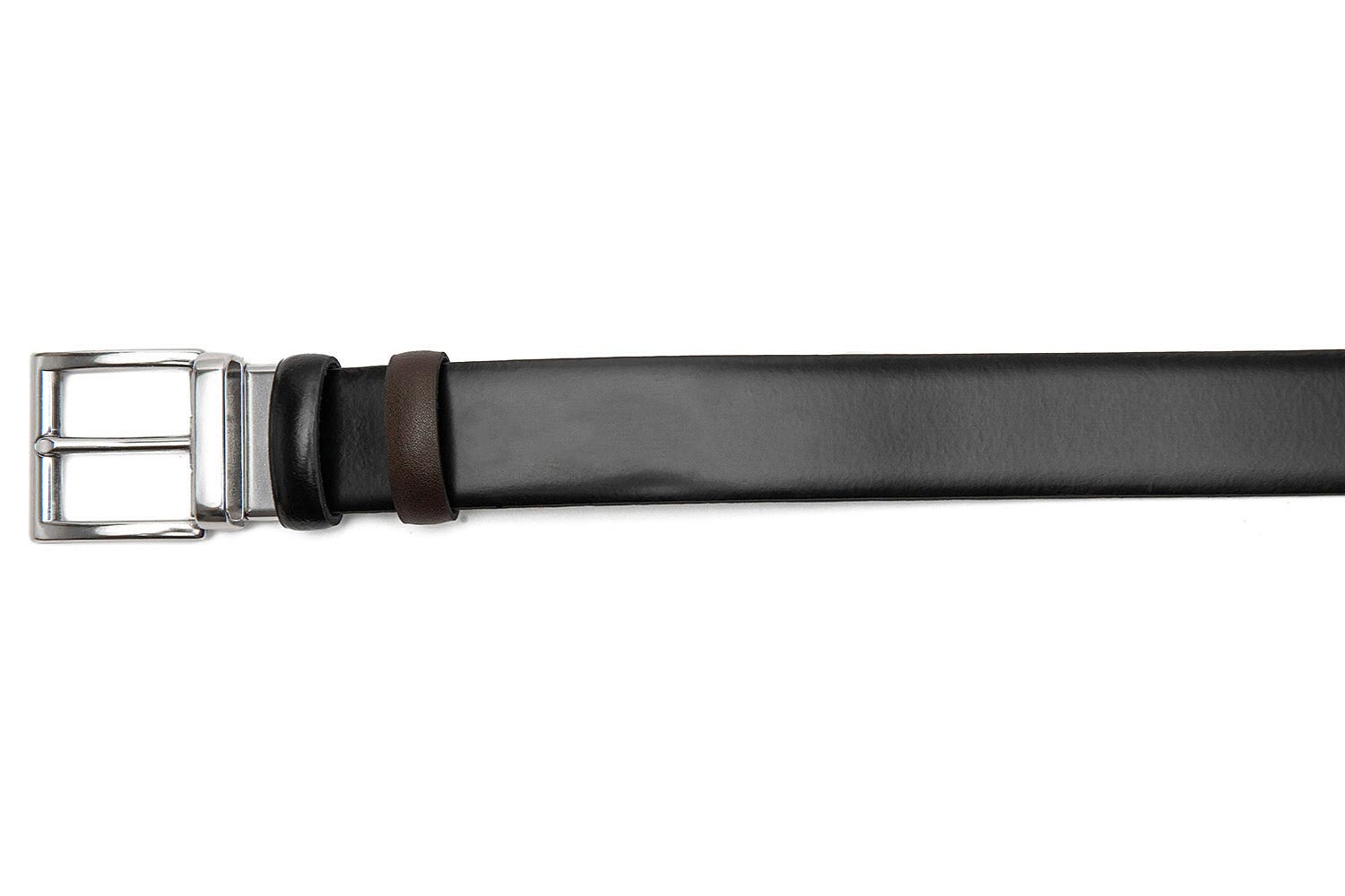 Curea neagra piele naturala 3