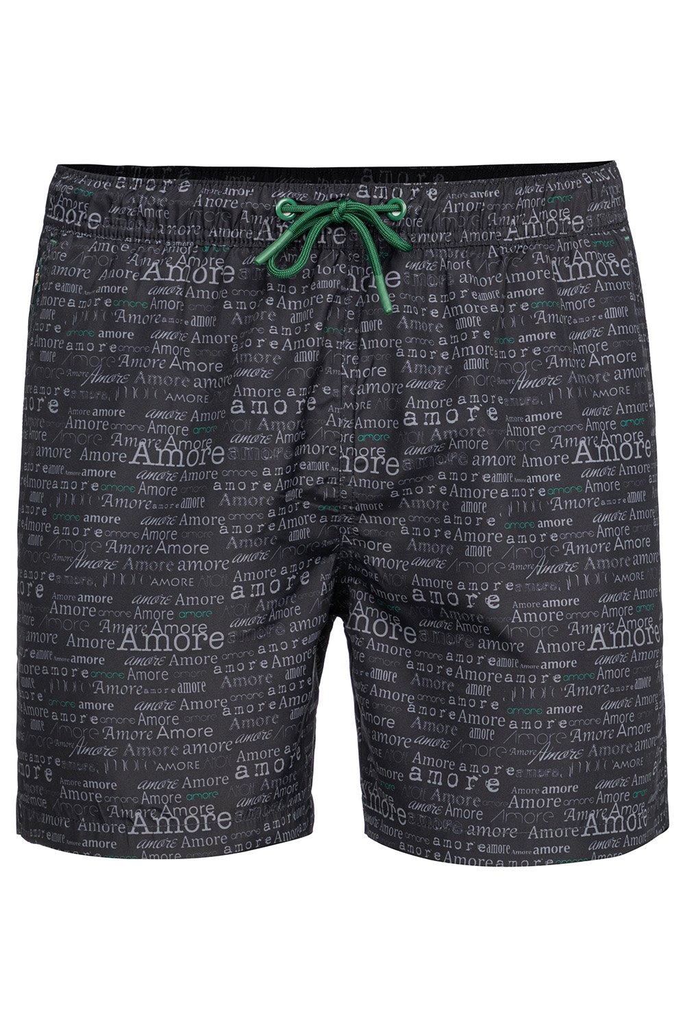 Short negru print 0