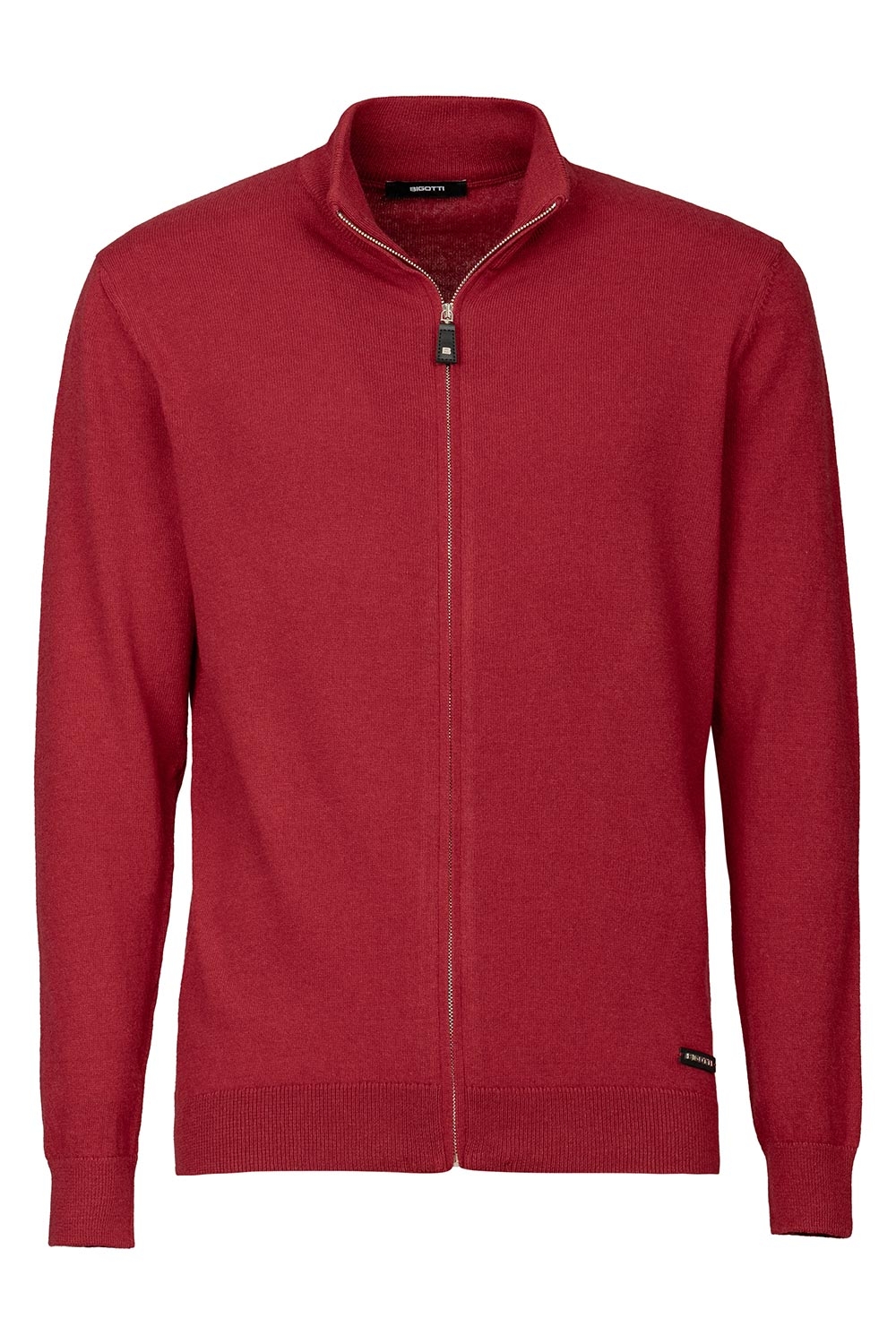 Slim body red sweater 0