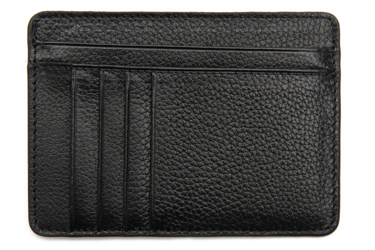 Wallet black genuine leather 0