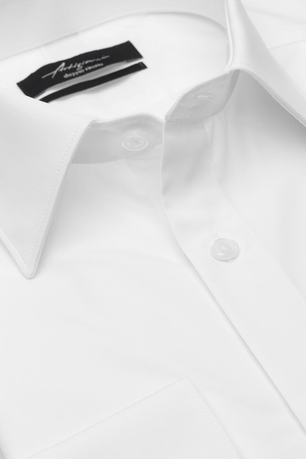 Camasa superslim alba uni 1