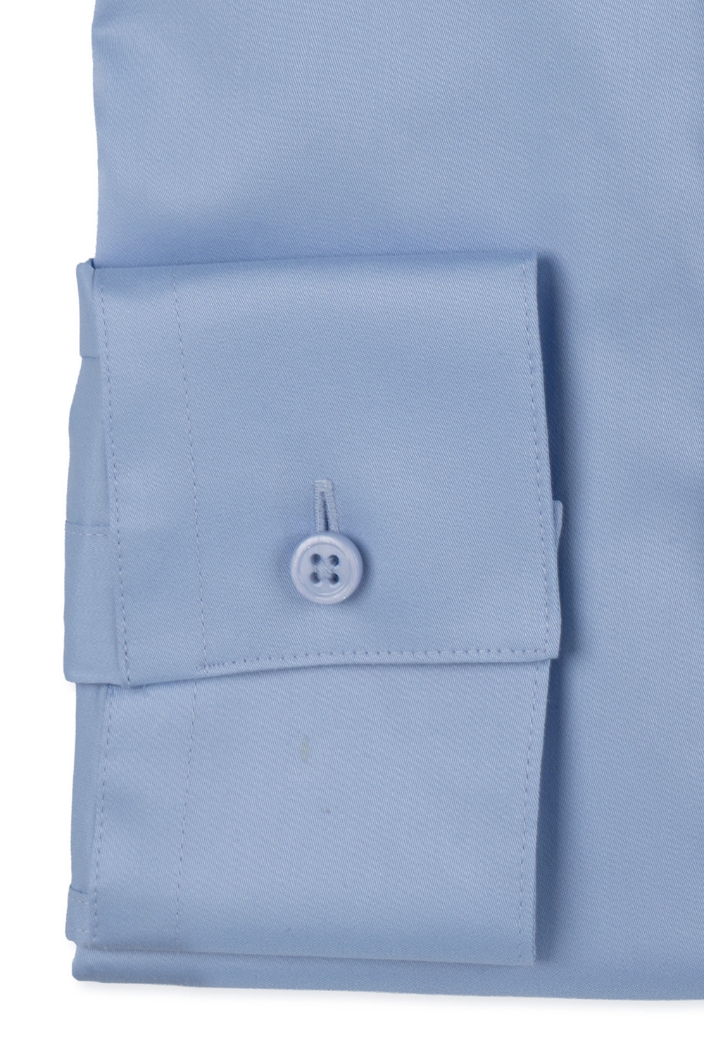 Shaped light blue plain shirt 2