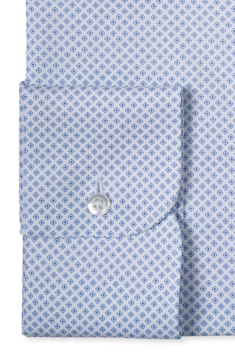 Camasa shaped alba print geometric 2
