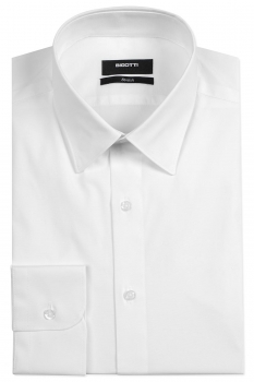 Camasa shaped alb uni