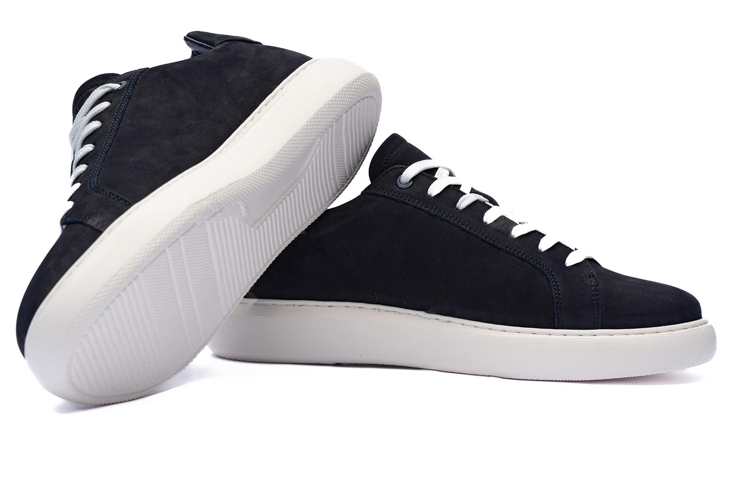 Sneakers bleumarin piele naturala 1